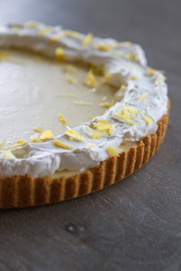 Lemon Cheesecake Tart