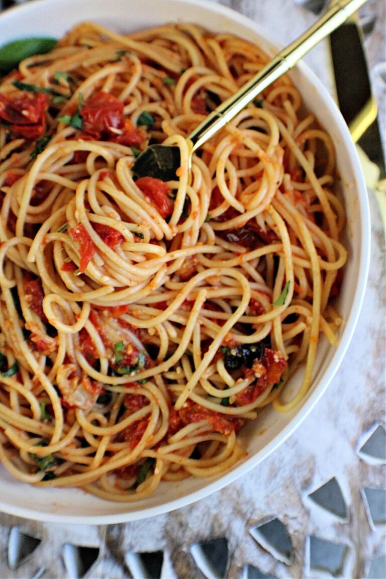 Roasted Tomatoes Pasta Recipe